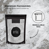 Orku 400g Menthol Crystals - USP Grade L-Menthol Mint Flakes C10H200 - Rear View