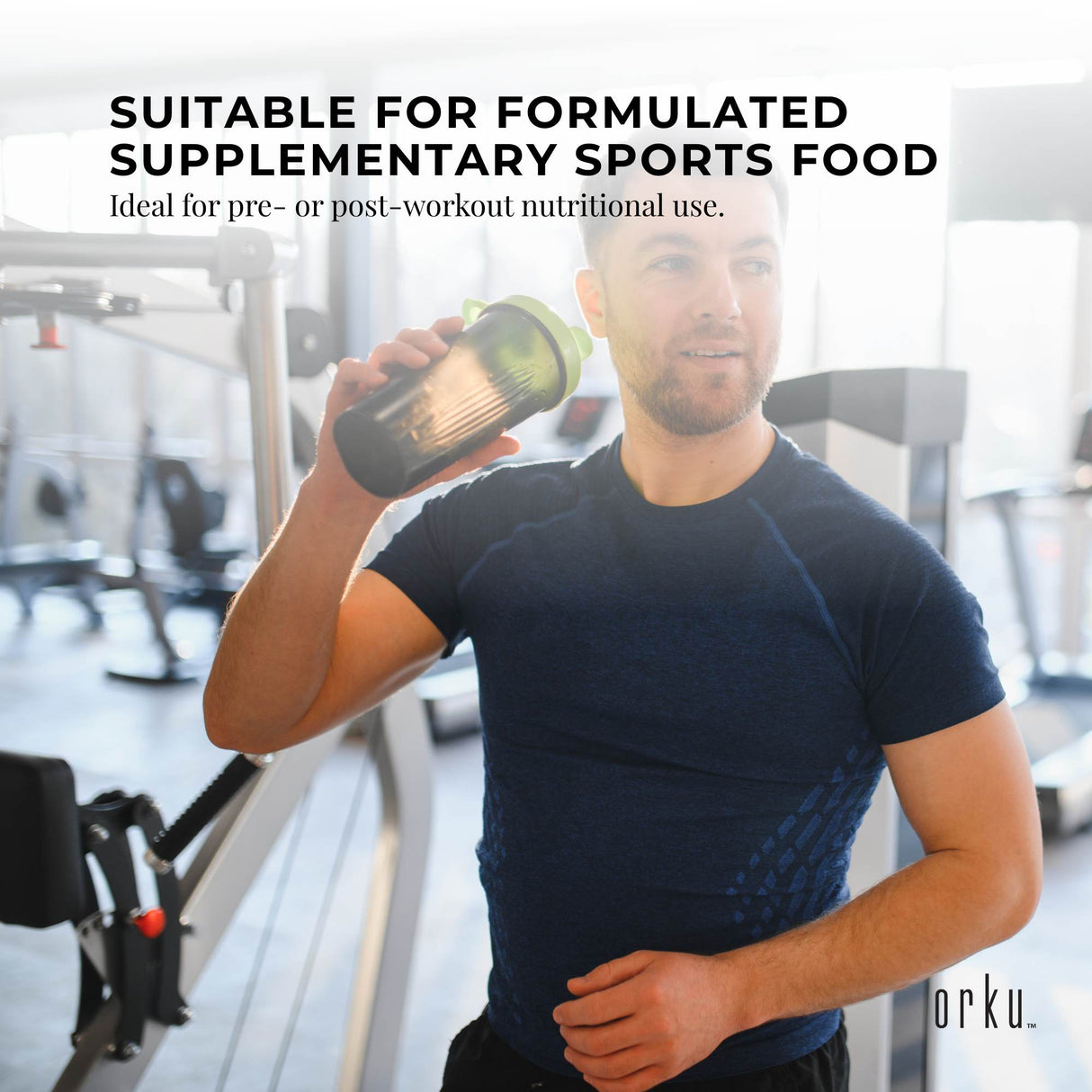 Orku 1Kg Creatine Monohydrate Powder – 200 Mesh Micronised | 99.9% Purity