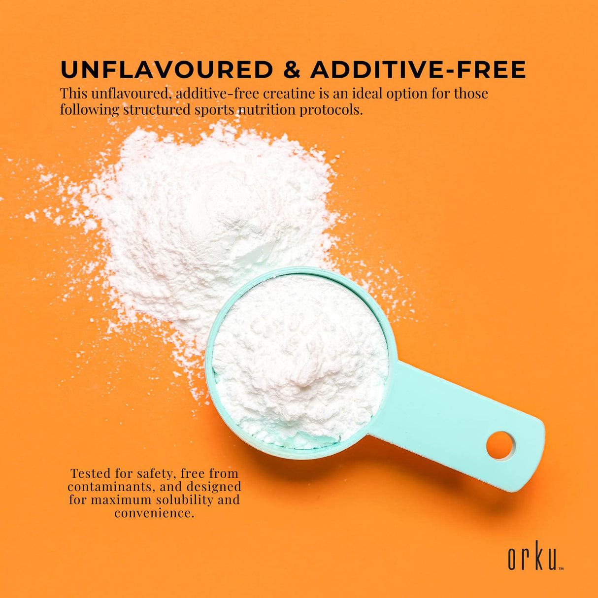 Orku 20Kg Creatine Monohydrate Powder – 200 Mesh Micronised | 99.9% Purity