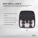 Orku Foot Spa Automatic Water Heating Massager - Electric Pedicure Bath - 45-Degree Angle