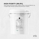 Orku 800g Creatine Monohydrate Powder Tub – 200 Mesh Micronised | 99.9% Purity - Side View