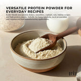Orku 2Kg WPI Whey Protein Isolate Powder - Unflavoured Native Bag - Side View