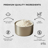 Orku 2Kg WPI Whey Protein Isolate Powder - Unflavoured Native Bag