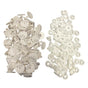 1-100 Cattle Number Ear Tag Set - Round White Pig Sheep Goat Livestock Label