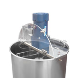 3 Frame Electrical Honey Extractor - Stainless Steel Bee Beekeeping Spinner - 45-Degree Angle