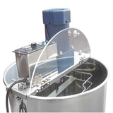 2 Frame Electrical Honey Extractor - Stainless Steel Bee Beekeeping Spinner - Front View