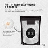 100g Collagen Powder - Bovine Hydrolysate Protein Peptide Supplement Unflavoured - 45-Degree Angle