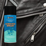 4x 212g Water Proof Stain Repellent - Hydrophobic Protective Spray - Fabrics Hats - Close-Up Angle