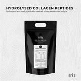Orku 10Kg Bovine Collagen Peptides Powder Hydrolysed Protein Unflavoured - Top-Down View