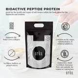 20Kg Collagen Powder - Bovine Hydrolysate Protein Peptide Supplement Unflavoured - Top-Down View