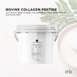 2.5Kg Collagen Powder Bucket - Bovine Protein Peptide Supplement Unflavoured - Front View