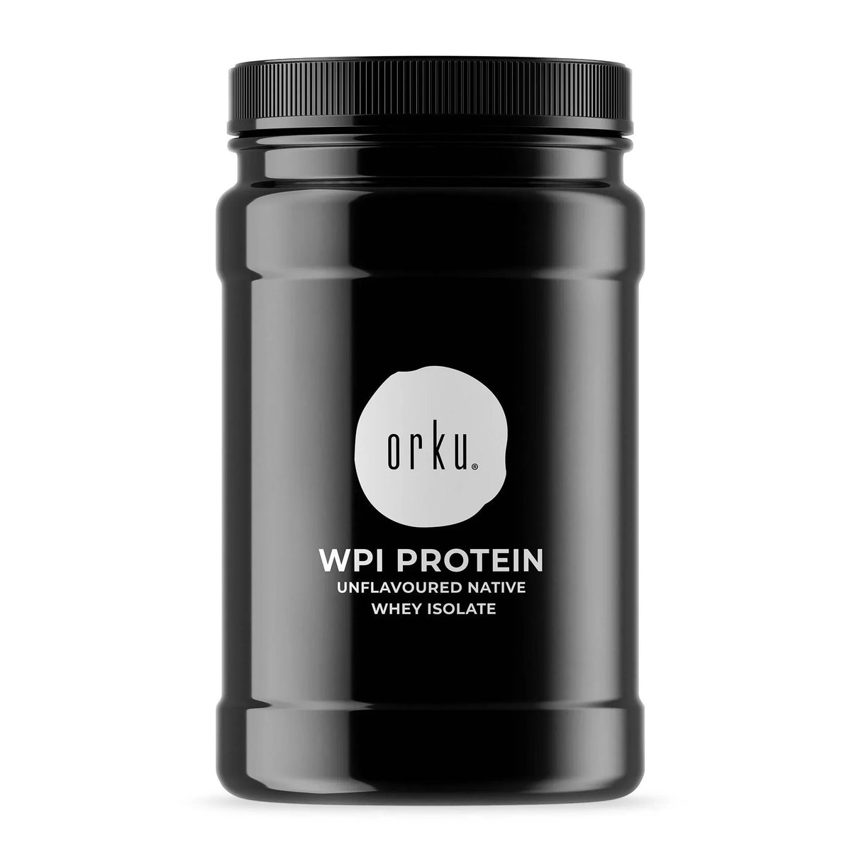Orku 1Kg WPI Whey Protein Isolate Powder - Unflavoured Native Jar