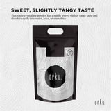 Orku 20Kg L-Citrulline Powder Buckets - 100 % Pure Food Grade Amino Acid - Side View