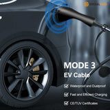 High-Speed Type 2 EV Charging Cable - 22KW 32A Mode 3 for Electric Vehicles - Front View