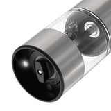 Automatic One-Press Salt and Pepper Grinder with Adjustable Settings - Top-Down View