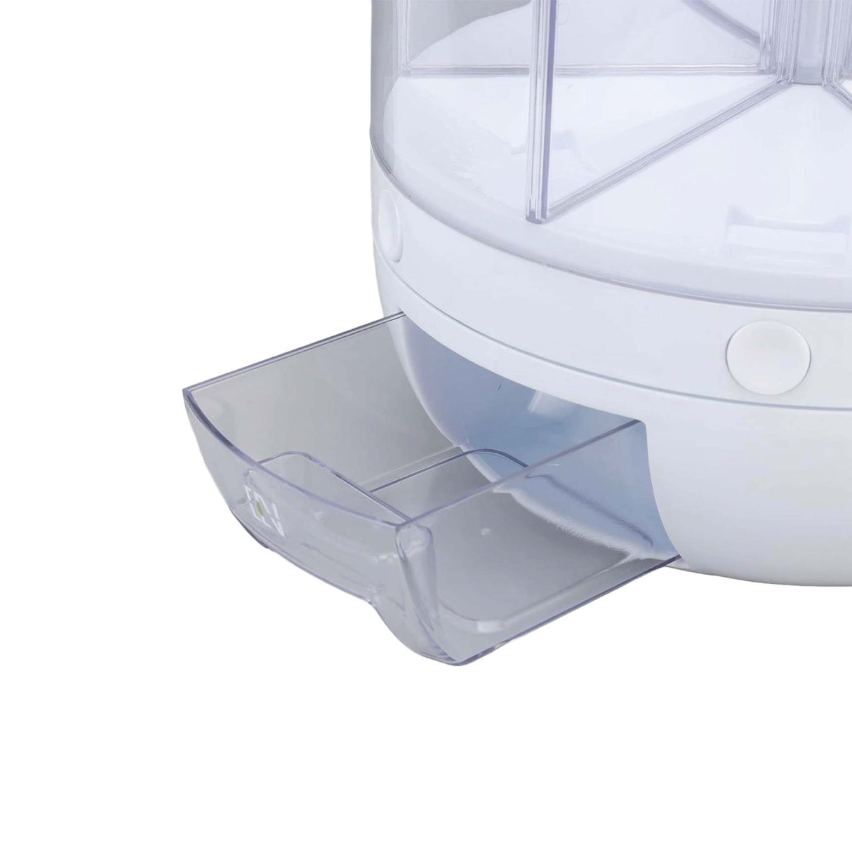 6-Compartment Rotating Grain Storage Dispenser - 7.2L Capacity Container