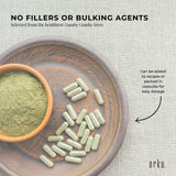 600g Gumby Gumby Pure Powder Tub Gumbi Aboriginal Plant Pittosporum Angustifolum - Close-Up Angle