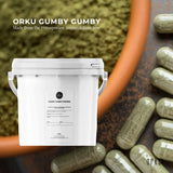 3Kg Gumby Gumby Pure Powder Tub Gumbi Aboriginal Plant Pittosporum Angustifolum - Front View