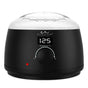 500ml Electric Wax Warmer Digital Black, Wax Pot Heater for Hair Removal