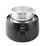 500ml Digital Black Electric Wax Warmer for Hair Removal - WH-001D Depilatory Heater - Top-Down View