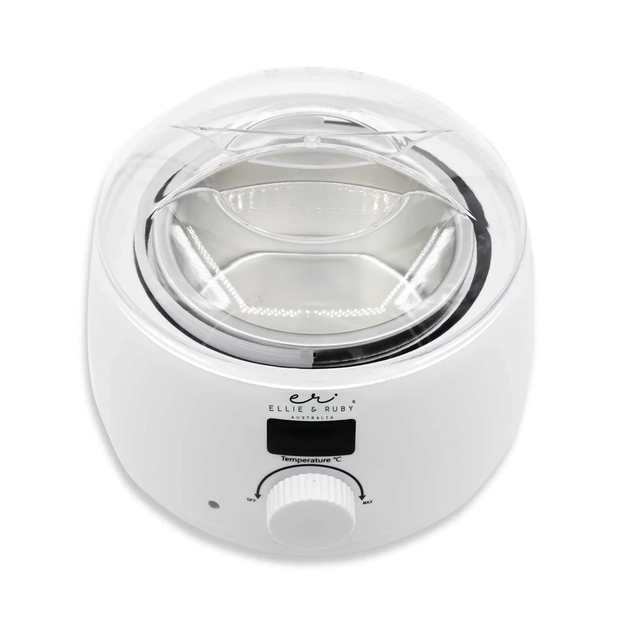 Digital 500ml Wax Warmer - Professional Hair Removal Heater in Sleek White