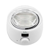 Digital 500ml Wax Warmer - Professional Hair Removal Heater in Sleek White - Top-Down View