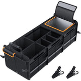 Trunk Storage Organizer with Insulated Cooler - Collapsible Boot Management Solution