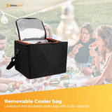 Trunk Storage Organizer with Insulated Cooler - Collapsible Boot Management Solution