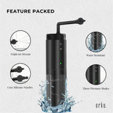 Electric Ear Wax Removal Cleaner - Portable Rechargeable Irrigator - 45-Degree Angle