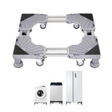 Tooleroo Washing Machine Stand - 300Kg Adjustable Wheeled Fridge Appliance Base