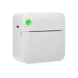 Compact Inkless Bluetooth Thermal Pocket Printer - Mini White Printer for On-the-Go Printing