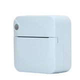 Compact Inkless Bluetooth Mini Printer - Thermal Pocket Printer in Blue