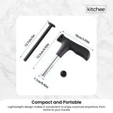 Coconut Master - Professional Stainless Steel Opener Tool for Effortless Access - Side View