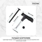 5x Kitchee Coconut Opener - Stainless Steel Hole Punch Kitchen Tool, image 4