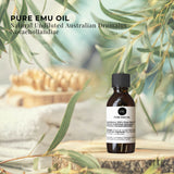 Orku 10ml Pure Emu Oil - Natural Undiluted Australian Dromaius Novaehollandiae
