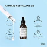 Orku 25ml Premium Emu Oil with Dropper - Pure Dromaius Novaehollandiae Extract - 45-Degree Angle