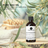 Orku 250ml Premium Emu Oil - Natural Australian Essential Fatty Acids - Front View