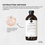 Orku 500ml Premium Pure Emu Oil - Authentic Australian Dromaius Novaehollandiae - Top-Down View