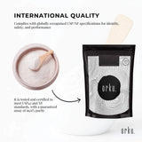 Orku 2Kg Myo Inositol Powder - USP Grade High Purity Unflavoured - Top-Down View