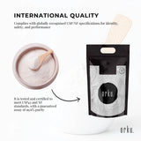 Orku 20Kg Myo Inositol Powder - USP Grade High Purity Unflavoured - Top-Down View