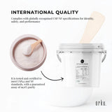 Orku 3.5Kg Myo Inositol Powder Tub - USP Grade High Purity Unflavoured - Top-Down View