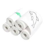 5-Pack Instant Print Thermal Paper Sticker Rolls for Mini Cameras and Printers
