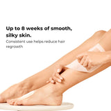 150g Sugaring Wax with Lemon with Reusable Strips - Home Hair Removal Kit - Top-Down View