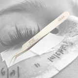 Miosh Eyelash Extension Tweezers -  Lash Isolation VETUS 5B-SA - Front View