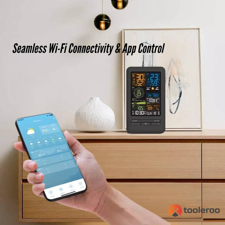 Tooleroo Weather Station 7-in-1 Professional Home Forecast Outdoor Sensor, image 6
