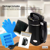 Kitchee Electric Butter Oil Herbal Infuser & Extractor + Decarboxylator Machine - 45-Degree Angle
