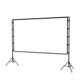 120” Portable Movie Projector Screen - Outdoor Indoor 16:9 4K Tripod Stand Case