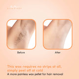 400g Wax Beads Milk - Brazilian Waxing Beans - Stripless Bikini Hair Removal - Side View