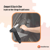Tooleroo Car Cane Handle 3-in-1 Handy Grip - Lightweight Portable Mobility Tool - 45-Degree Angle