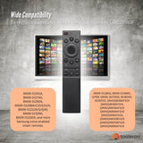 Tooleroo Smart TV Remote Control - Replacement For Samsung Voice BN59-01357F - Top-Down View